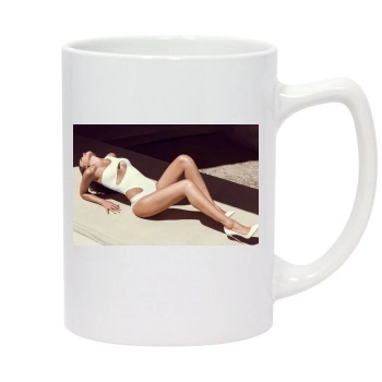 Jessica Alba 14oz White Statesman Mug