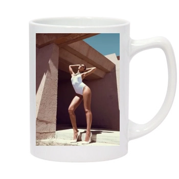 Jessica Alba 14oz White Statesman Mug