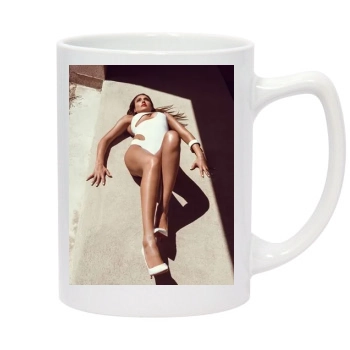 Jessica Alba 14oz White Statesman Mug