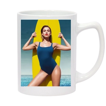 Jessica Alba 14oz White Statesman Mug