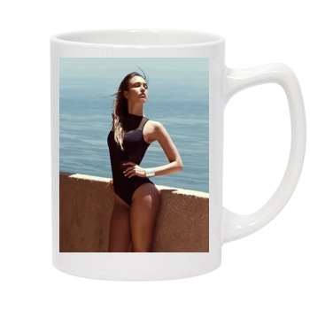 Jessica Alba 14oz White Statesman Mug