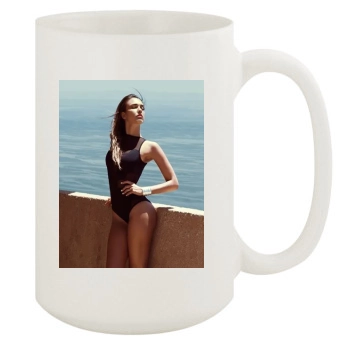 Jessica Alba 15oz White Mug