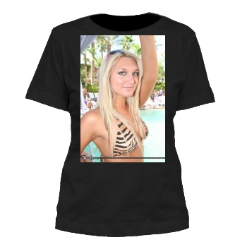 Brooke Hogan Women's Cut T-Shirt