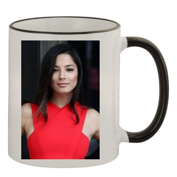 Jessica Gomes 11oz Colored Rim & Handle Mug