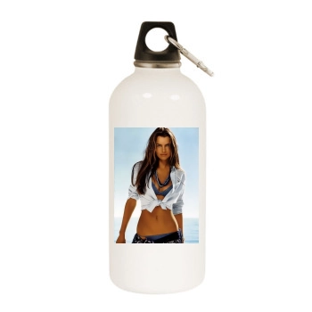 Brooke Shields White Water Bottle With Carabiner