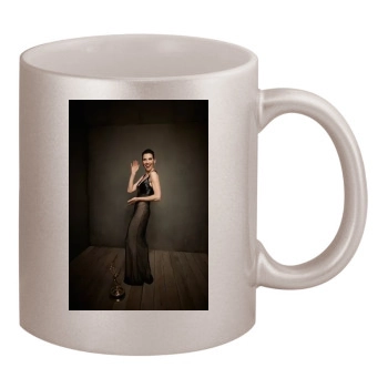 Julianna Margulies 11oz Metallic Silver Mug