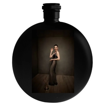 Julianna Margulies Round Flask