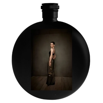 Julianna Margulies Round Flask