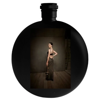 Julianna Margulies Round Flask