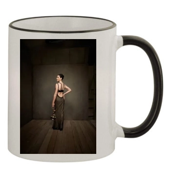 Julianna Margulies 11oz Colored Rim & Handle Mug