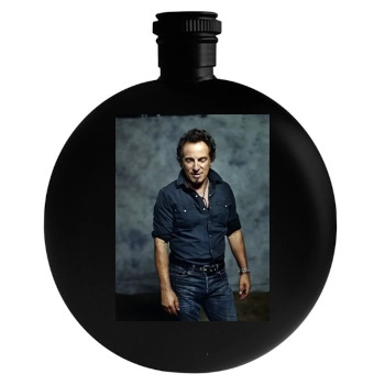 Bruce Springsteen Round Flask