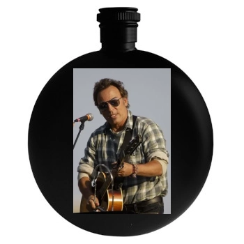 Bruce Springsteen Round Flask