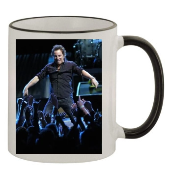 Bruce Springsteen 11oz Colored Rim & Handle Mug