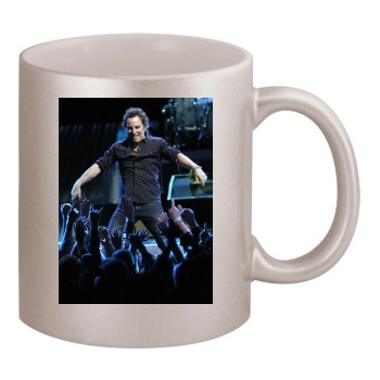 Bruce Springsteen 11oz Metallic Silver Mug