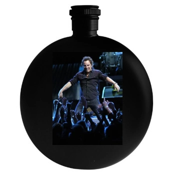 Bruce Springsteen Round Flask