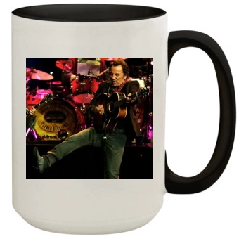 Bruce Springsteen 15oz Colored Inner & Handle Mug