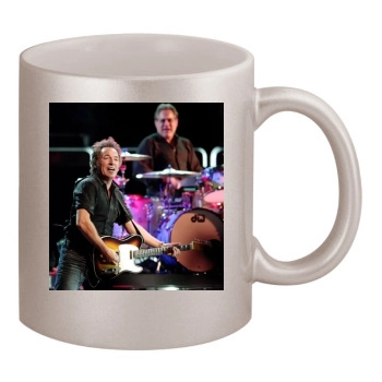 Bruce Springsteen 11oz Metallic Silver Mug