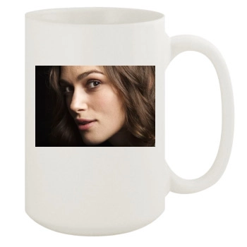 Keira Knightley 15oz White Mug