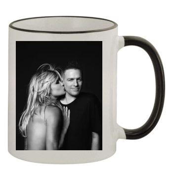 Bryan Adams 11oz Colored Rim & Handle Mug