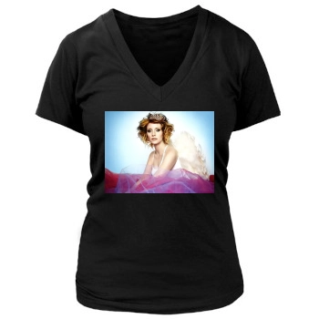 Bryce Dallas Howard Women's Deep V-Neck TShirt