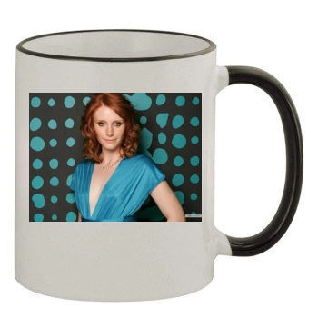 Bryce Dallas Howard 11oz Colored Rim & Handle Mug