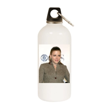Busy Philipps White Water Bottle With Carabiner