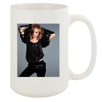 Calista Flockhart 15oz White Mug