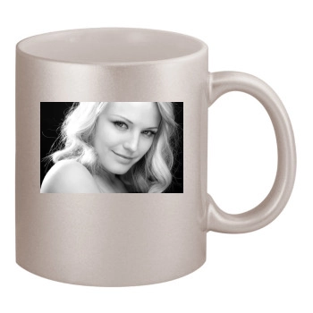 Malin Akerman 11oz Metallic Silver Mug