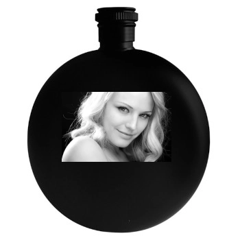 Malin Akerman Round Flask