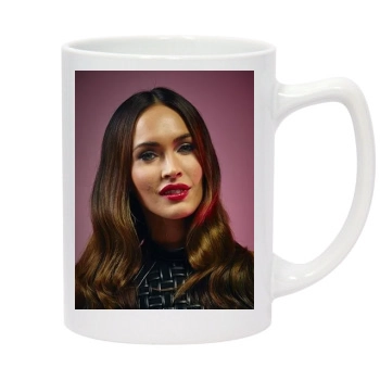 Megan Fox 14oz White Statesman Mug