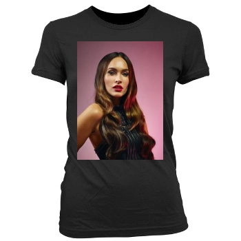 Megan Fox Women's Junior Cut Crewneck T-Shirt