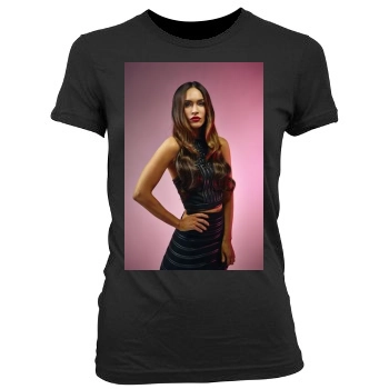 Megan Fox Women's Junior Cut Crewneck T-Shirt