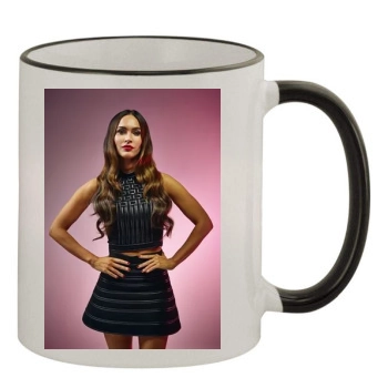 Megan Fox 11oz Colored Rim & Handle Mug