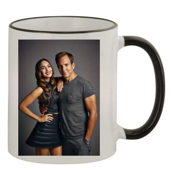 Megan Fox 11oz Colored Rim & Handle Mug