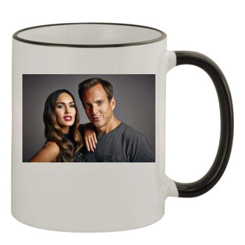 Megan Fox 11oz Colored Rim & Handle Mug