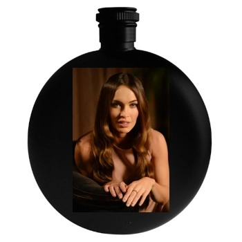 Megan Fox Round Flask