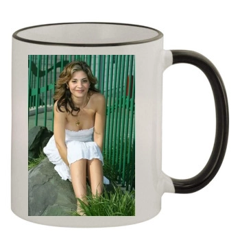 Callie Thorne 11oz Colored Rim & Handle Mug