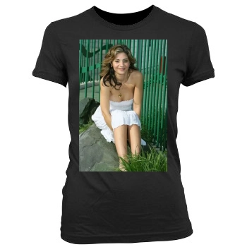 Callie Thorne Women's Junior Cut Crewneck T-Shirt