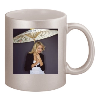 Cameron Diaz 11oz Metallic Silver Mug