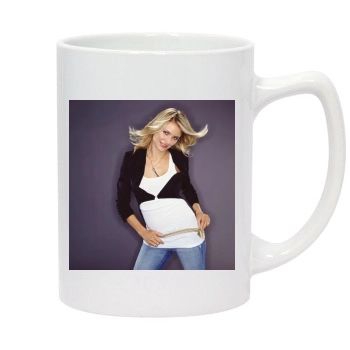 Cameron Diaz 14oz White Statesman Mug