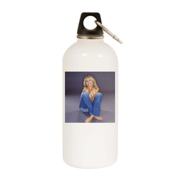 Cameron Diaz White Water Bottle With Carabiner