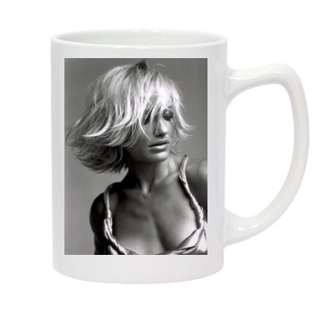 Cameron Diaz 14oz White Statesman Mug