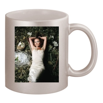 Cameron Diaz 11oz Metallic Silver Mug