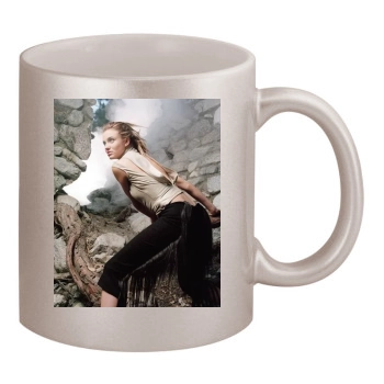 Cameron Diaz 11oz Metallic Silver Mug