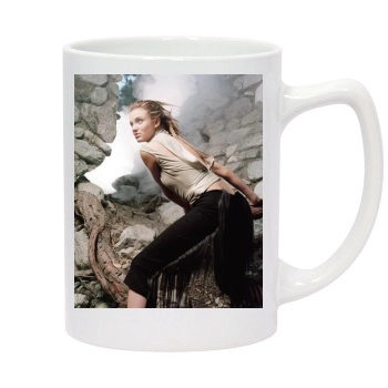 Cameron Diaz 14oz White Statesman Mug