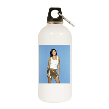 Cameron Diaz White Water Bottle With Carabiner