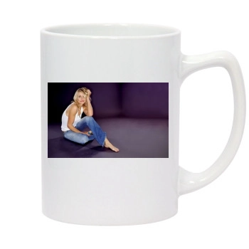 Cameron Diaz 14oz White Statesman Mug