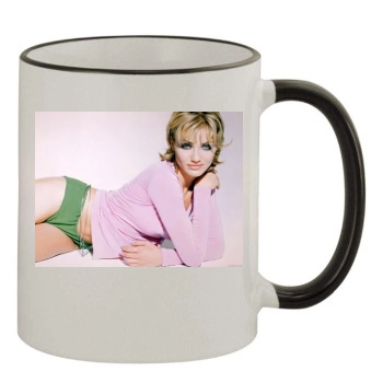 Cameron Diaz 11oz Colored Rim & Handle Mug