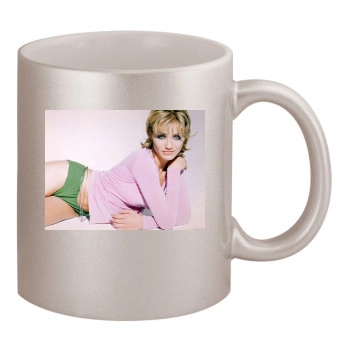 Cameron Diaz 11oz Metallic Silver Mug