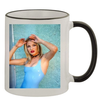 Cameron Diaz 11oz Colored Rim & Handle Mug